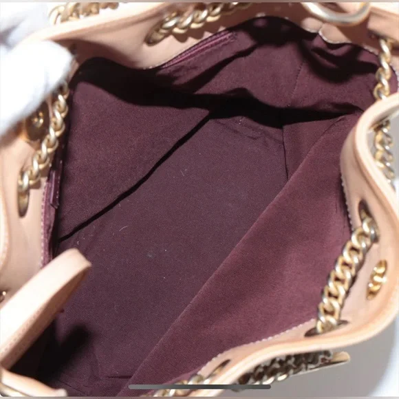 Chanel Matelasse Drawstring Chain Two-Way Shoulder Bag in Beige - Picture 4 of 7